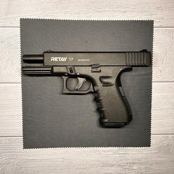 Стартовий пістолет Retay Arms Glock 17 + 20 патронів , Глок 19 під холостий патрон 9мм, Сигнальний G19-1111 фото