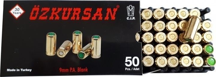 Холості набої Ozkursan 9 mm упаковка 50 шт Oz50 фото