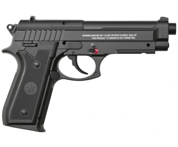 Пневматичний пістолет Beretta 92, 4.5мм, Borner 92M, метал B92m фото
