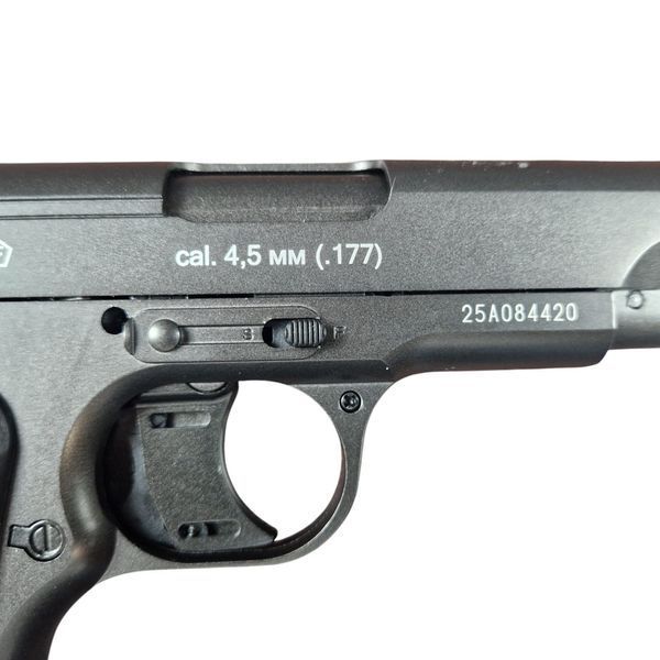 Пневматичний пістолет ТТ + 500 куль + 3 балони, Borner TT Blowback (метал), пістолет на Со2 TTM фото