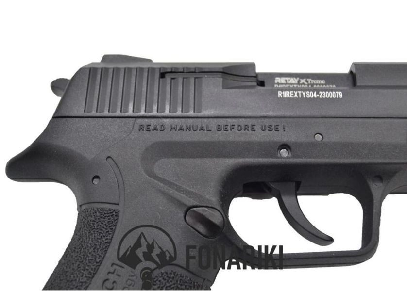 Стартовий пістолет Springfield XD, Retay XTreme, сигнальний під холостти патрон 9мм, Шумовий XTreme фото