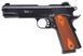 Стартовий пістолет Colt 1911, KUZEY 911#1 Black/Brown Wooden Grips, Сигнальний пістолет під холостий патрон 9мм, Шумовий 911#1 фото 3