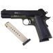 Стартовый пистолет Colt 1911, KUZEY 911#2 Black/Green Grips, Сигнальный пистолет под холостой патрон 9мм, Шумовой KUZEY 911#2 фото 6
