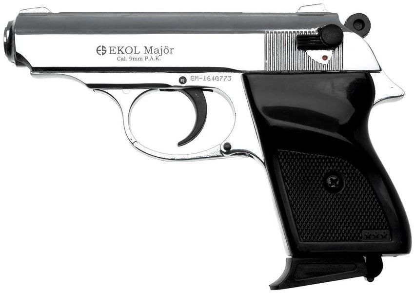 Стартовый пистолет Walther ppk, Ekol Lady + 20 патронов, Сигнальный пистолет под холостой патрон 9мм, Шумовый lady фото