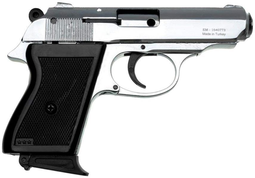 Стартовый пистолет Walther ppk, Ekol Lady + 20 патронов, Сигнальный пистолет под холостой патрон 9мм, Шумовый lady фото