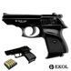Стартовый пистолет Walther ppk, Ekol Lady черный + 20 патронов, Сигнальный пистолет под холостой патрон 9мм, Шумовый Walther ppk фото 2