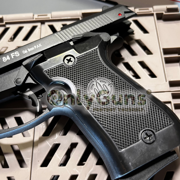 Стартовий пістолет Retay Beretta 84FS + 20 патронів + кобура 84fs-9111 фото