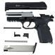 Стартовый пистолет KUZEY A-100#1 Black/Black Grips, Сигнальный пистолет под холостой патрон 9мм, Шумовой A-100#1 фото 3